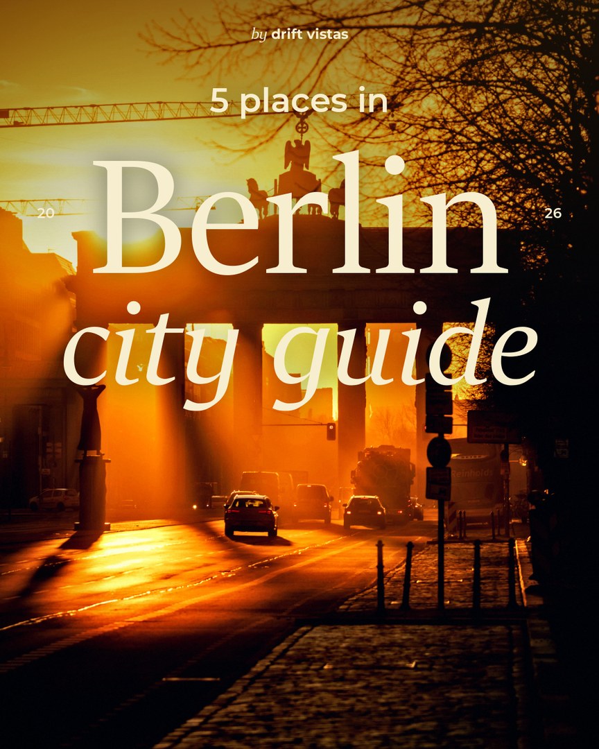 Berlin road trip route