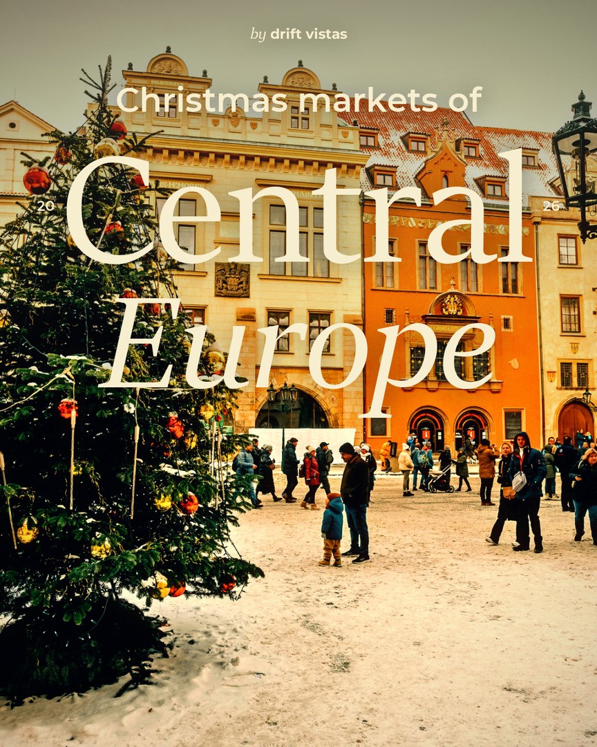 Christmas markets road trip route