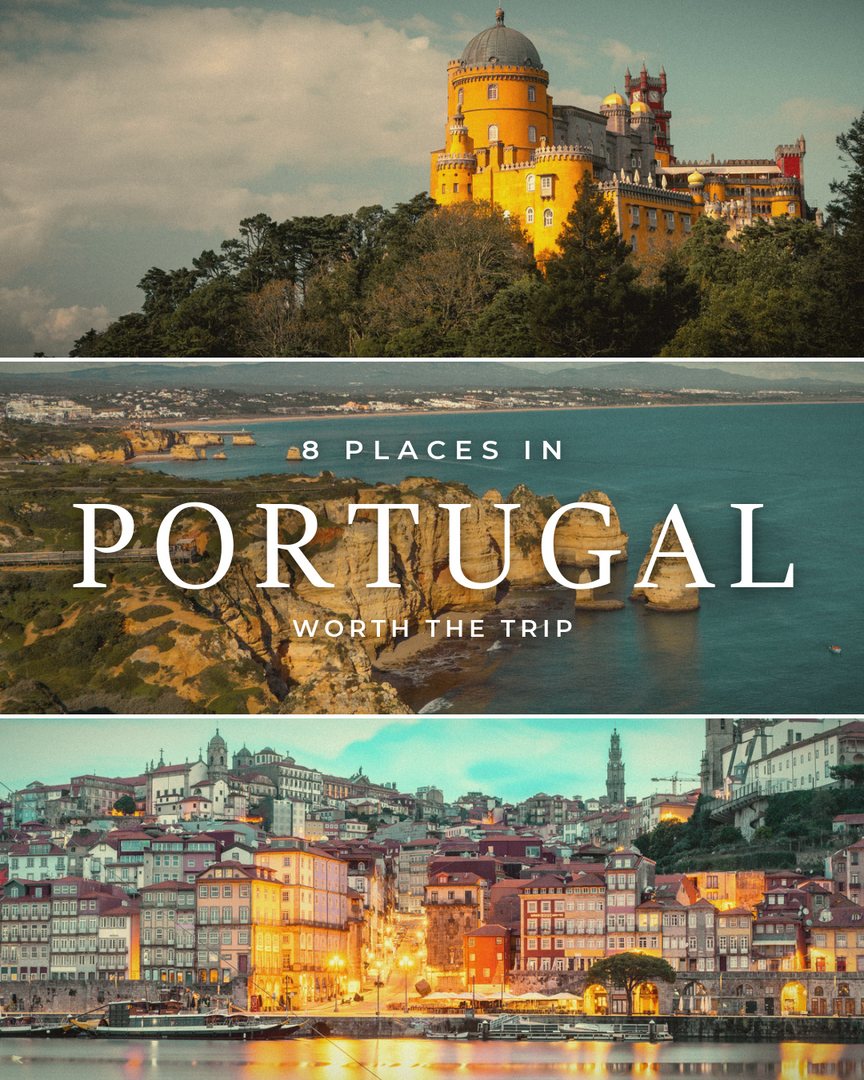 Portugal road trip route