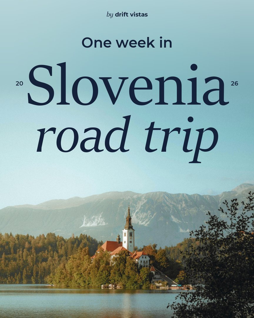 Slovenia road trip route