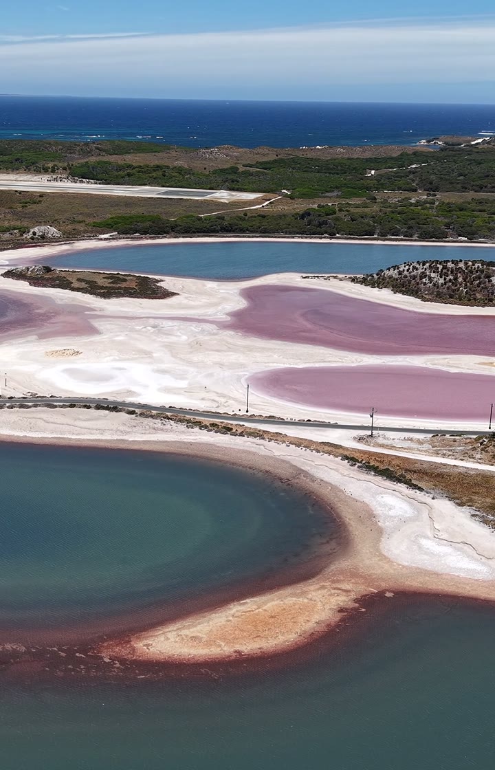 Pink Lakes, Australia
