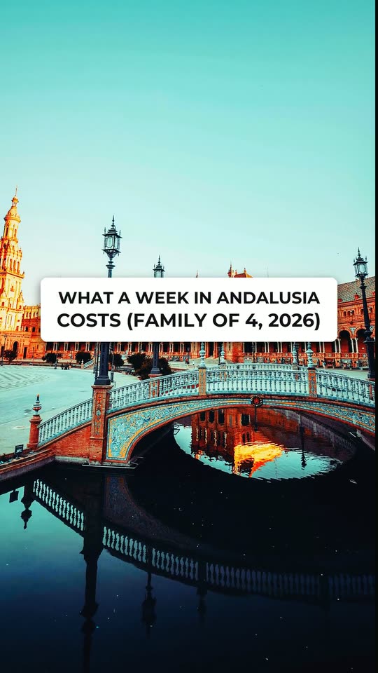 What a week in Andalusia costs a family of four