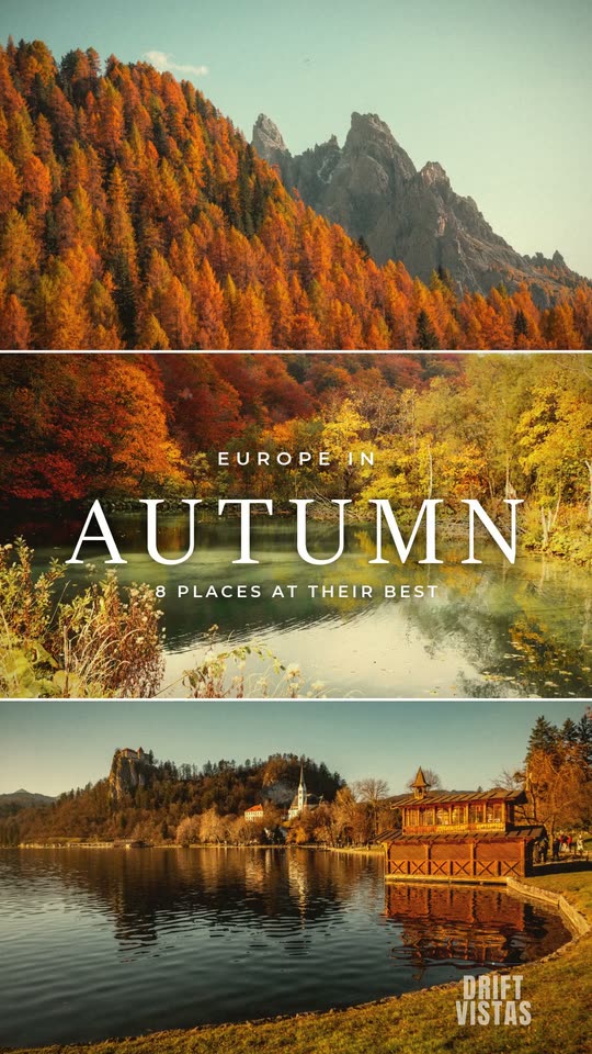 Autumn in Europe: 8 places at their best in October
