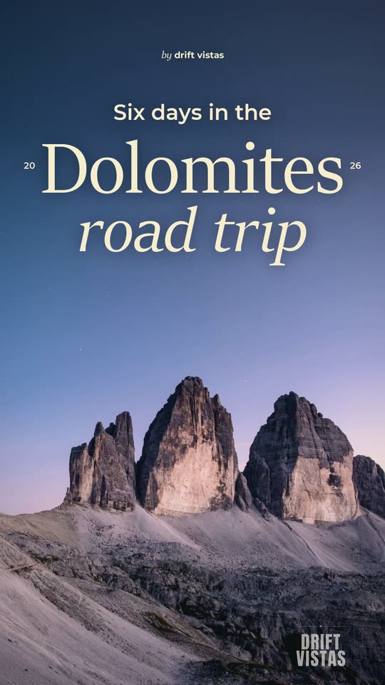 Six days in the Dolomites by car: the loop from Bolzano