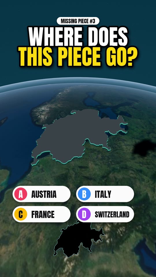 Missing Piece #3: name the country in 3 clues