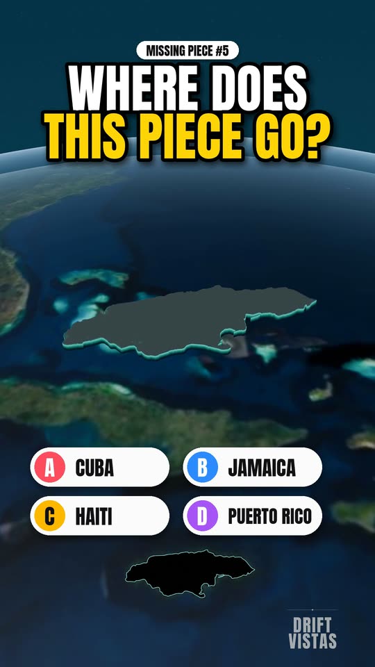 Missing Piece #5: name the island in 3 clues