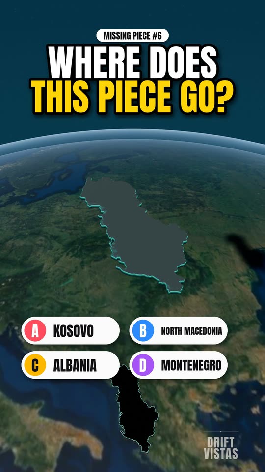 Missing Piece #6: name the country in 3 clues