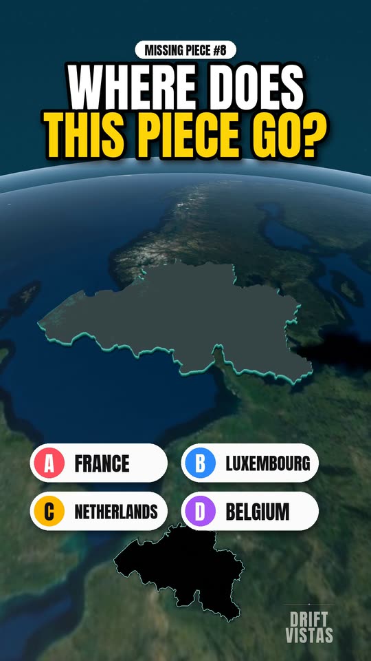 Missing Piece #8: name the country in 3 clues