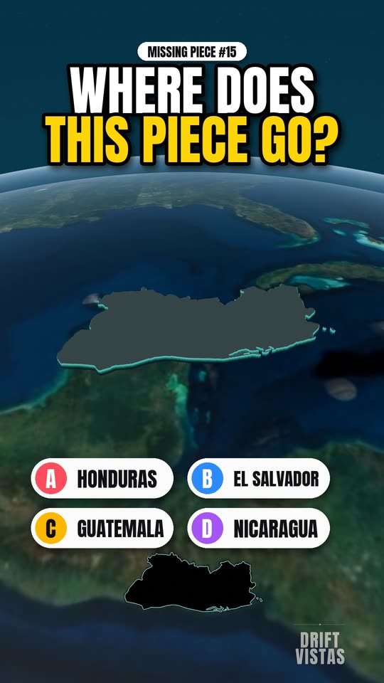 Missing Piece #15: name the country in 3 clues