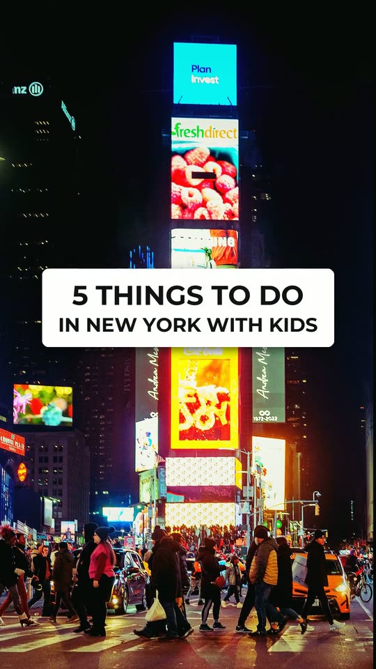 5 things to do in New York with kids