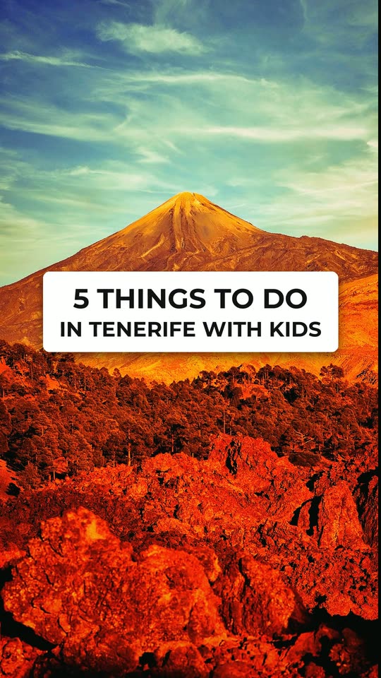 5 things to do in Tenerife with kids