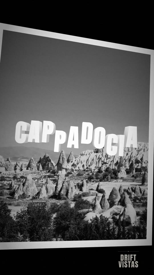 Cappadocia in 18 seconds: why it looks like this