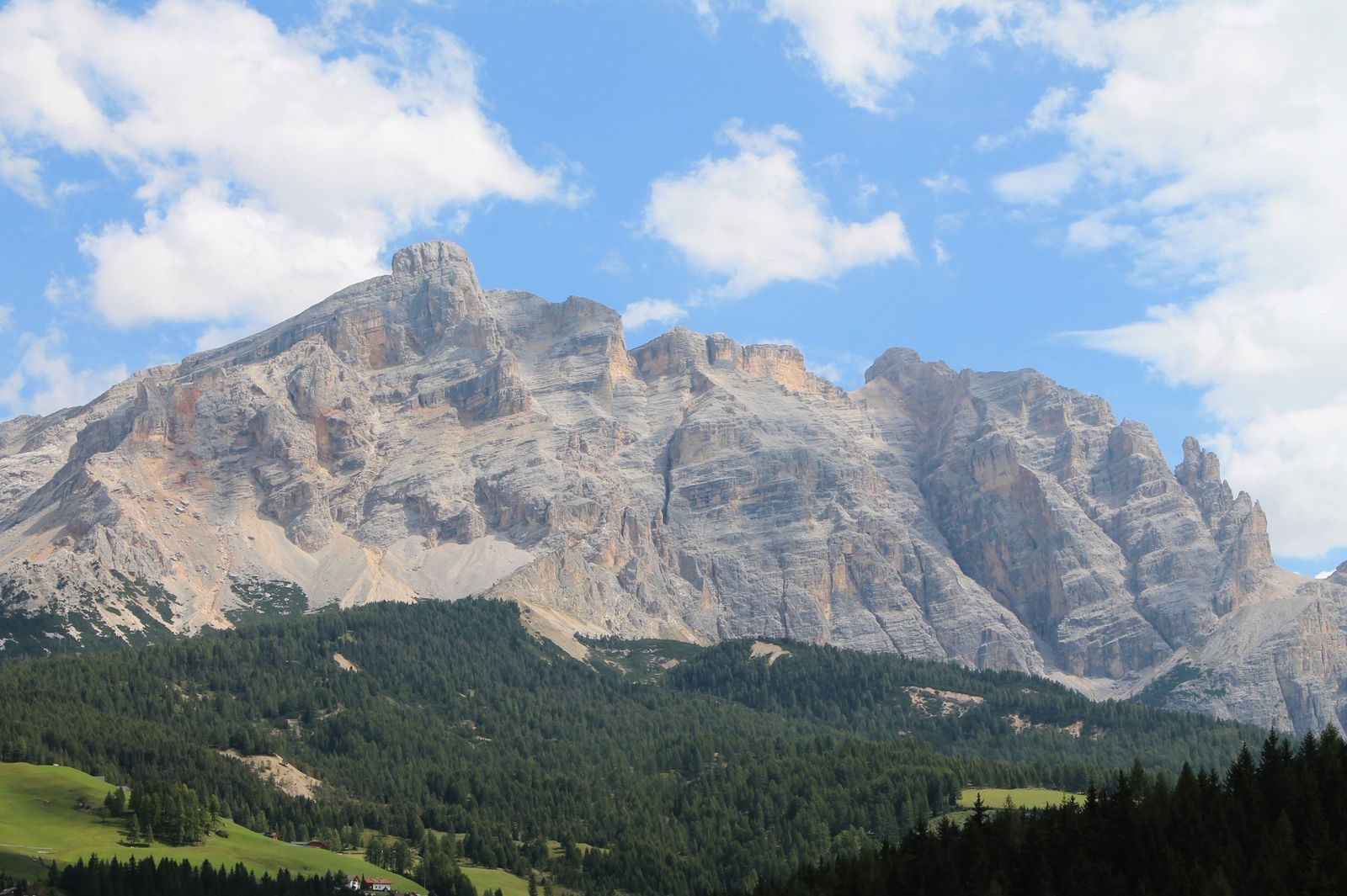The mountains above Alta Badia