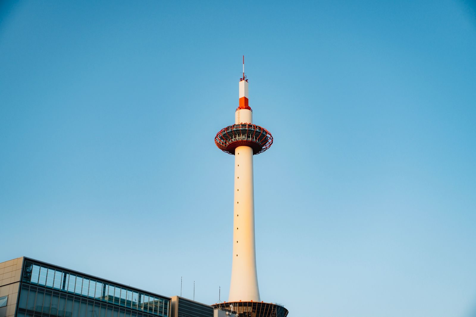 Kyoto Tower, across from Kyoto Station